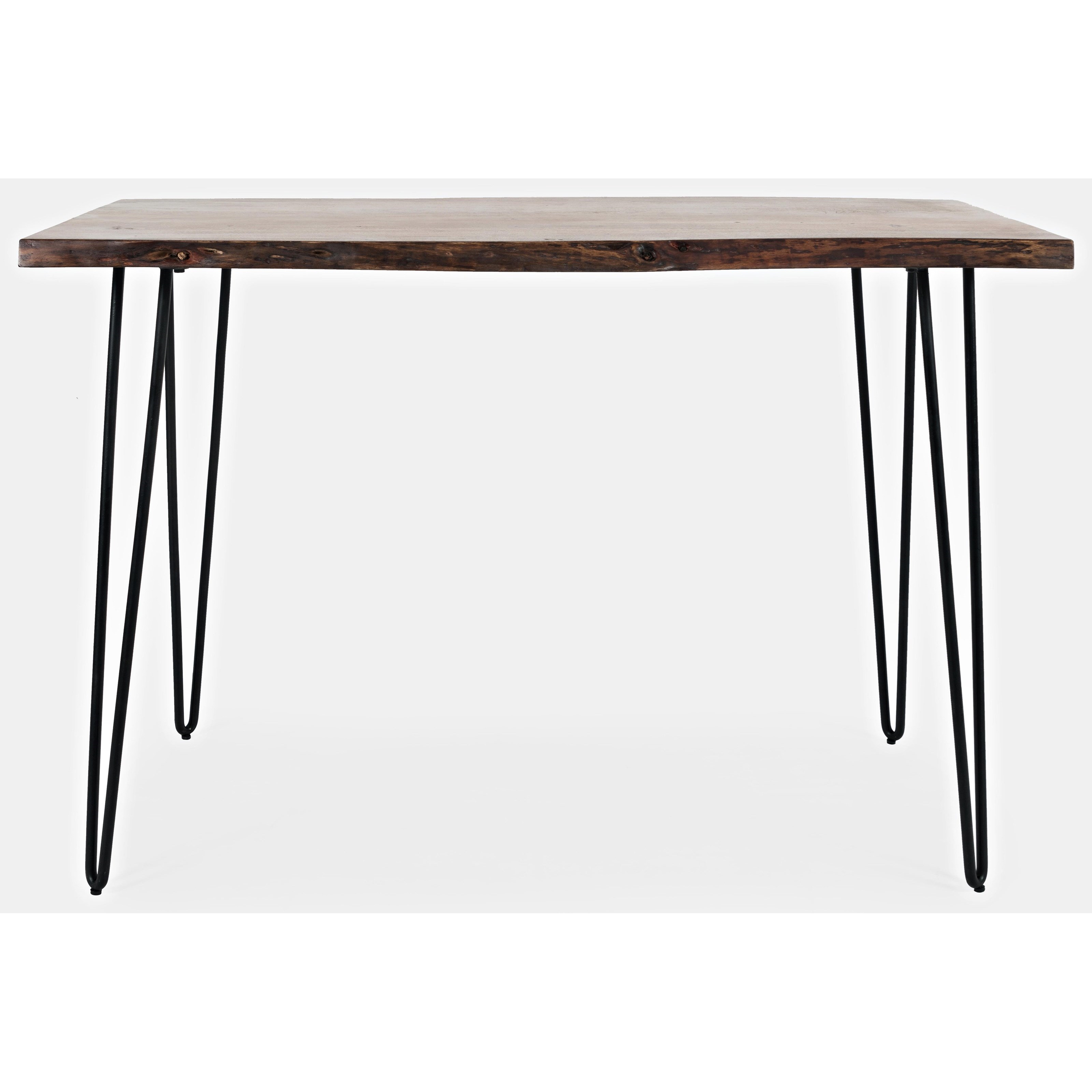 Live Edge Counter Height Table 52"