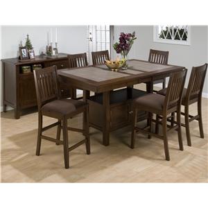 Jofran Caleb Brown Casual Dining Room Group
