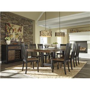 Signature Design by Ashley Emerfield Casual Dining Room Group