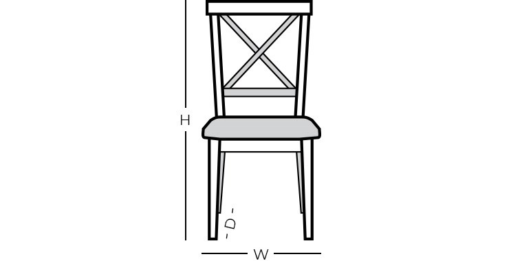 Dimensions - Dining Chair