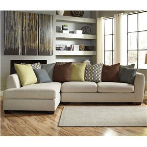 Benchcraft Casheral 2-Piece Sectional with Left Chaise