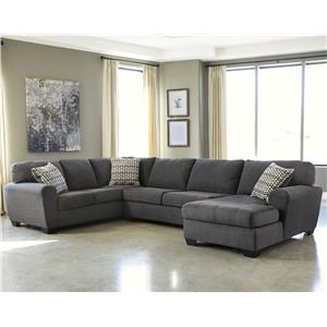 Benchcraft Sorenton 3-Piece Sectional with Chaise