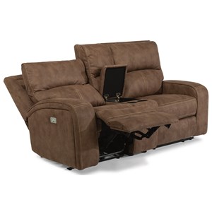 Power Reclining Loveseat w/ Power Headrests