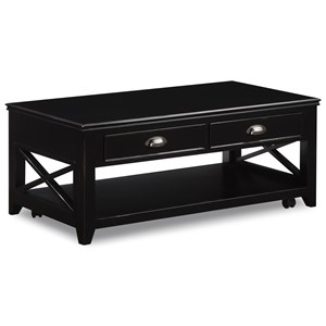 Cocktail Table with Casters