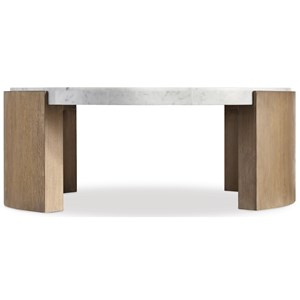 Modern Round Cocktail Table