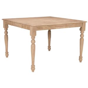 Butterfly Leaf Gathering Table with Turned L