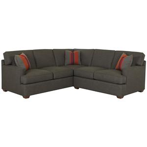 Klaussner Loomis 2 Piece Sectional