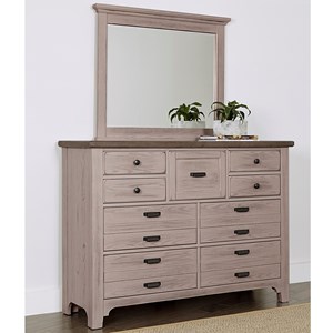 Master Dresser and Master Landscape Mirror