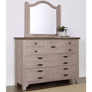Master Dresser with Master Arch Mirror