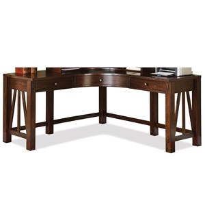 Riverside Furniture Castlewood Curved Corner Desk