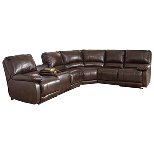 Signature Design by Ashley Hallettsville Power Reclining Sectional