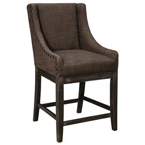Signature Design by Ashley Moriann Upholstered Barstool