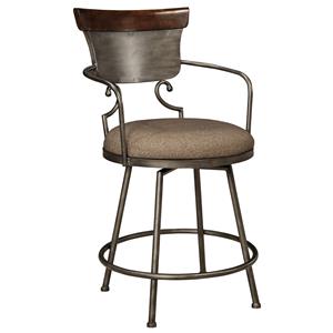 Signature Design by Ashley Moriann Upholstered Barstool
