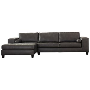 Signature Design by Ashley Nokomis Sectional with Left Chaise & Queen Sleeper