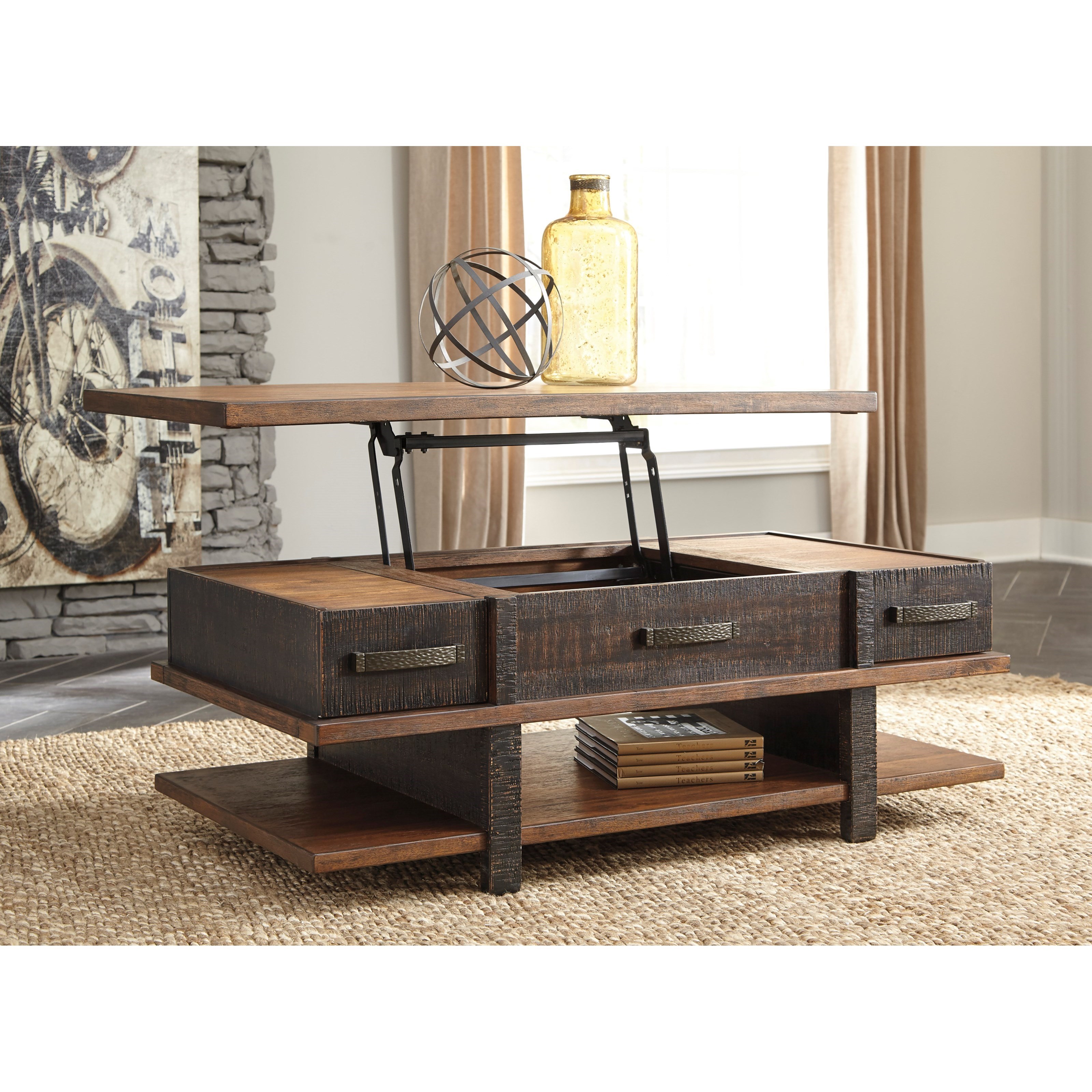 Signature Design by Ashley StanahLift Top Cocktail Table