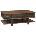 Signature Design by Ashley Stanah Lift Top Cocktail Table - Item Number: T892-9