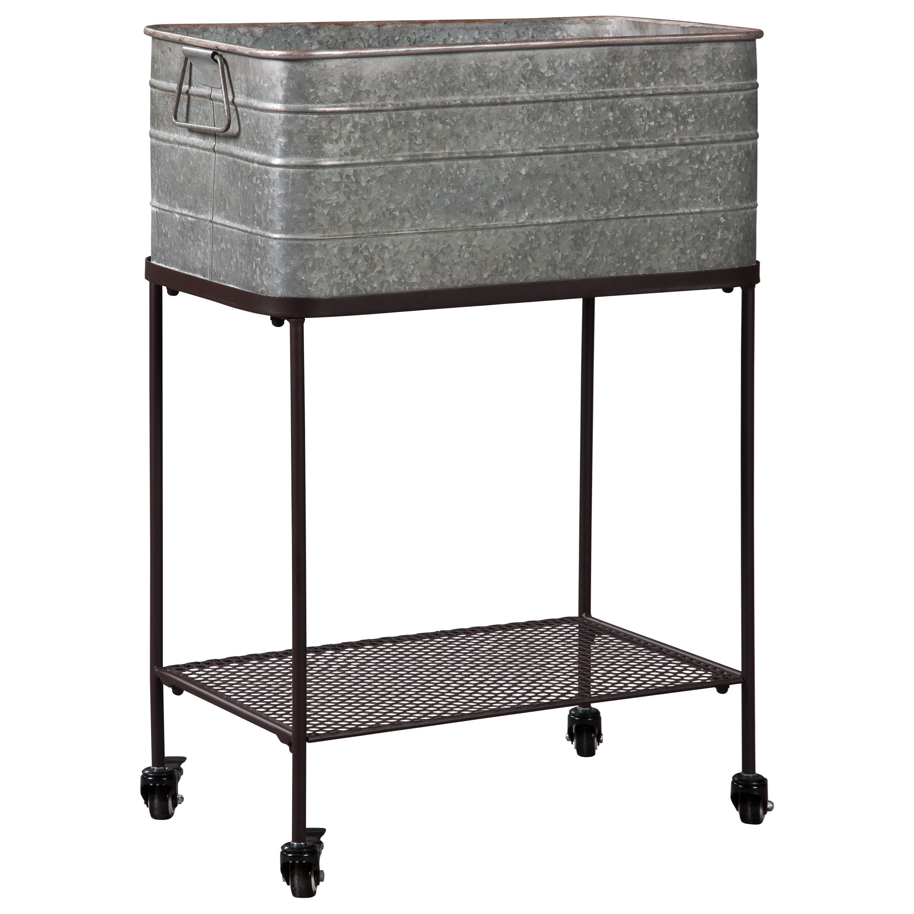 Vossman Beverage Tub by Signature Design by Ashley at Furniture Barn