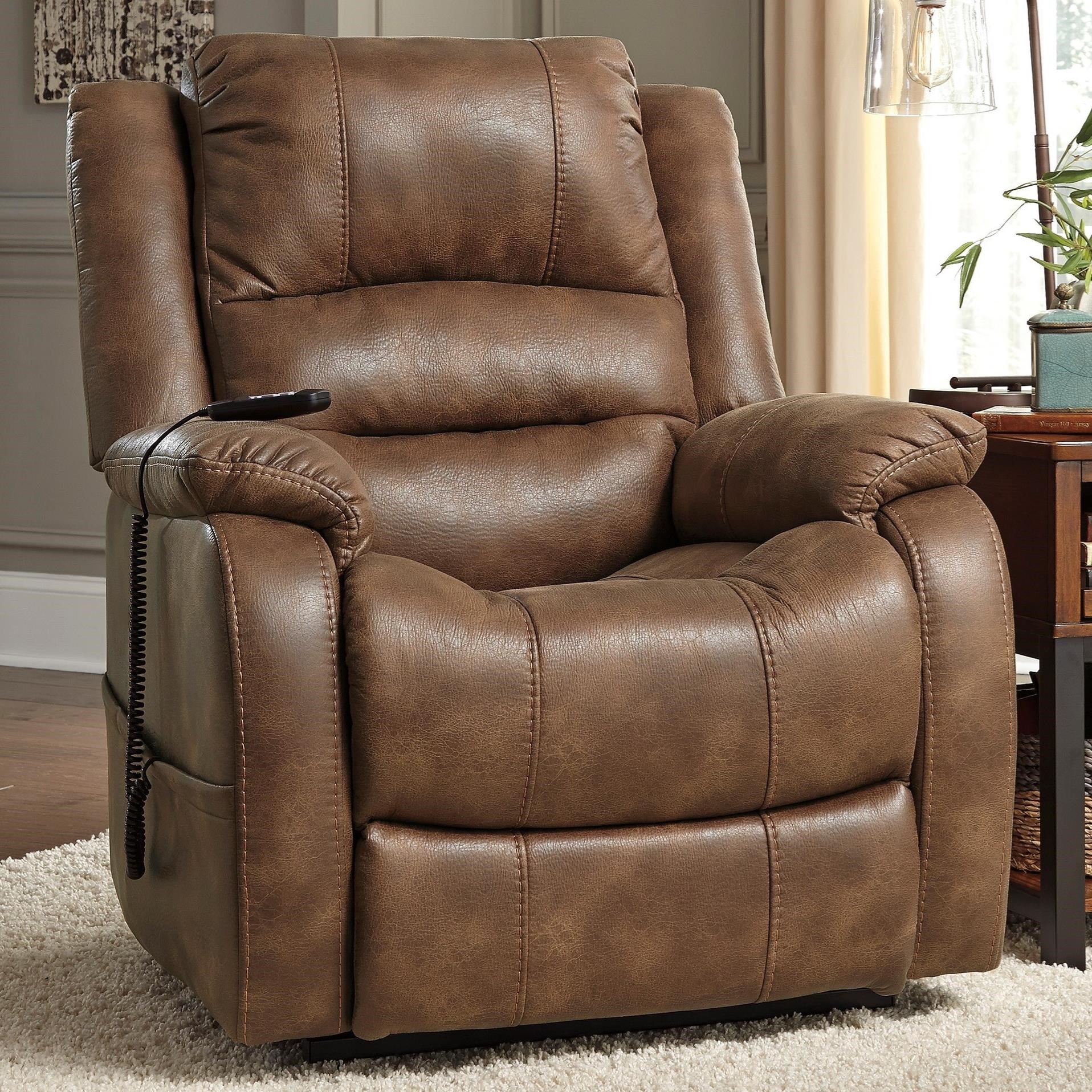Yandel Power Lift Recliner by Signature Design by Ashley at Furniture Barn