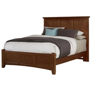 Queen Mansion Bed with Low Profile Footboard