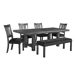 Table & Chair Set with Bench