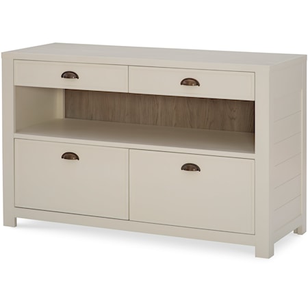 4-Drawer Credenza