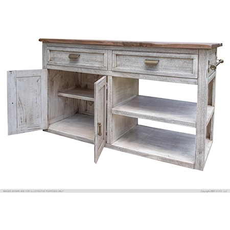 2-Door Kitchen Island