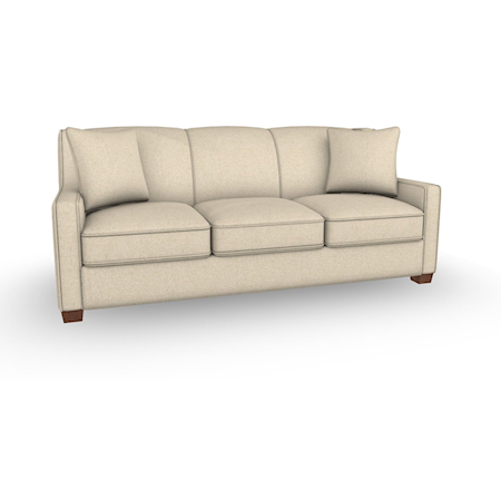 Full Stationary Memory Foam Sleeper Sofa