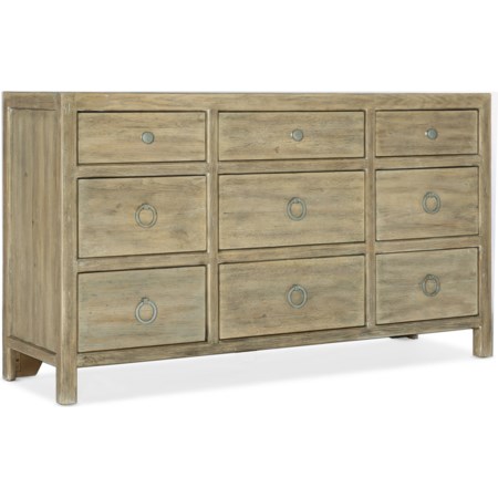 9-Drawer Dresser