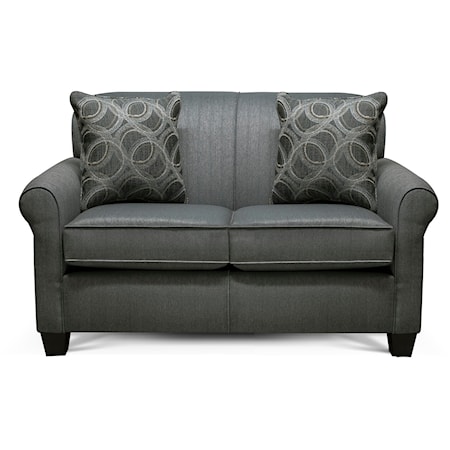 Rolled Arm Loveseat