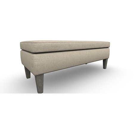 Bench With Two (2) Pillows