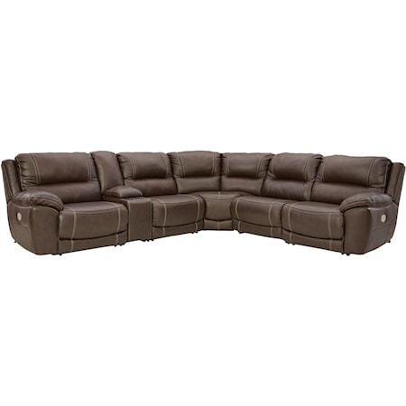 6-Piece Power Reclining Sectional