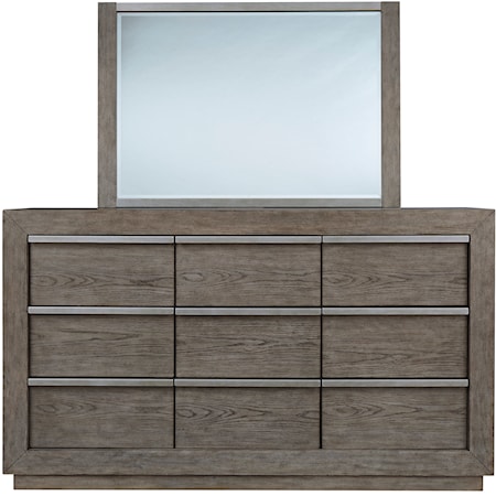 Dresser and Mirror