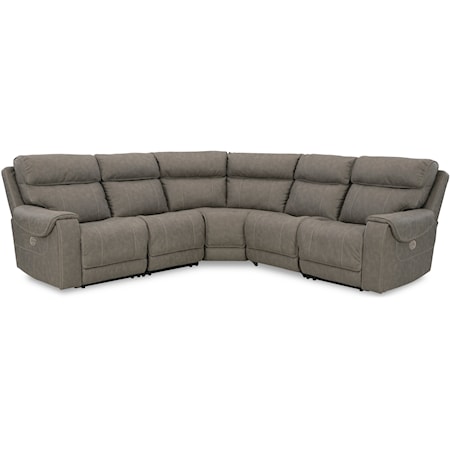 5-Piece Power Reclining Sectional