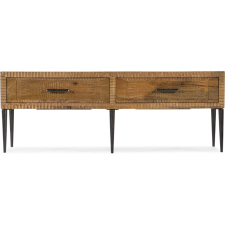 Mango Wood Entertainment Console