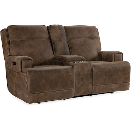 Power Loveseat with Power Headrest