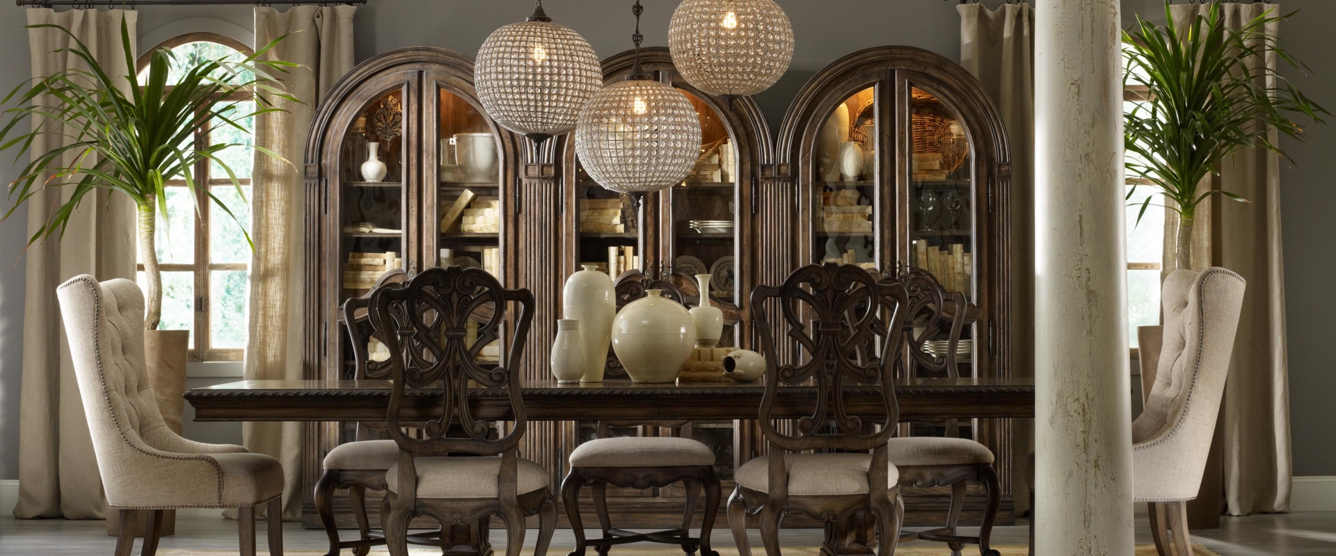 Traditional 11-Piece Dining Set