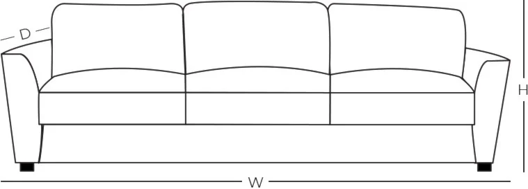 Line drawing of product