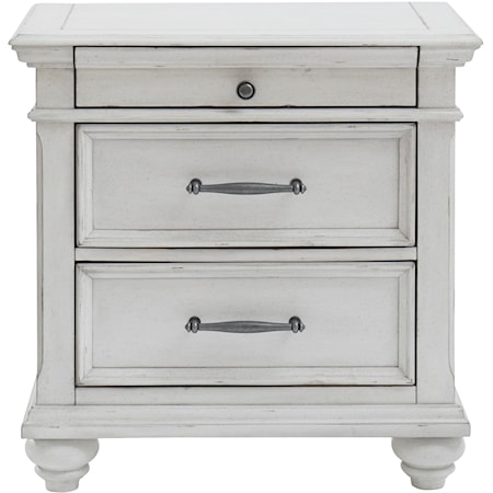 3-Drawer Nightstand