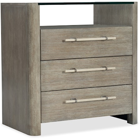 3 Drawer Nightstand