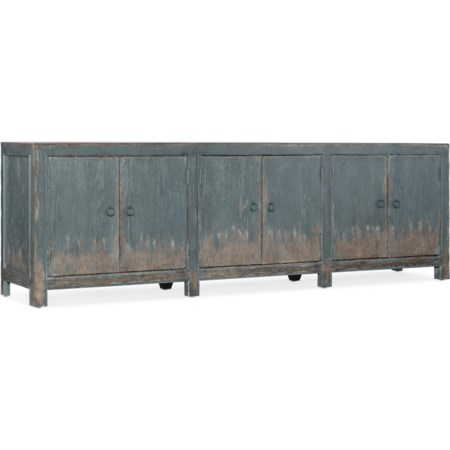6-Door Media Console