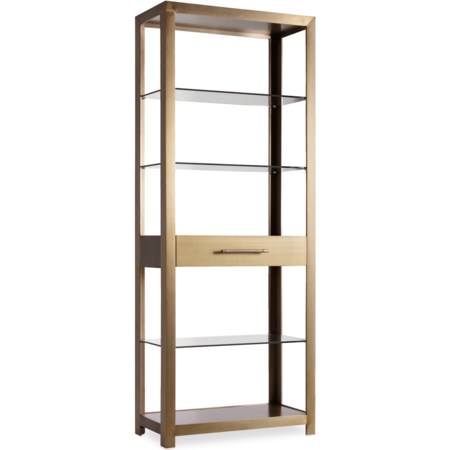 5-Shelft Open Bookcase