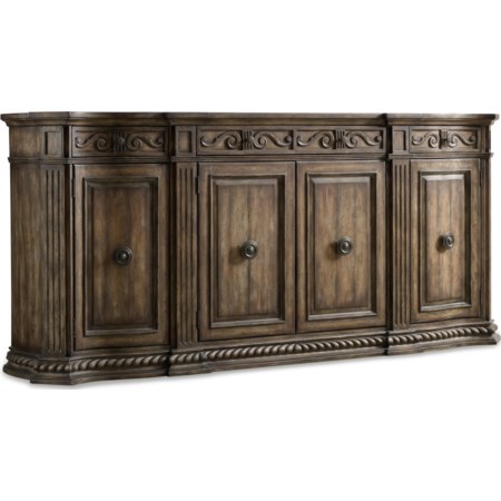 4-Door Credenza