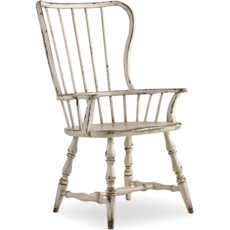Spindle Back Arm Chair
