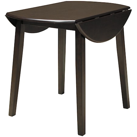 Round Dining Room Drop Leaf Table